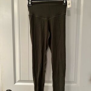 Olive Green Women's Leggings
